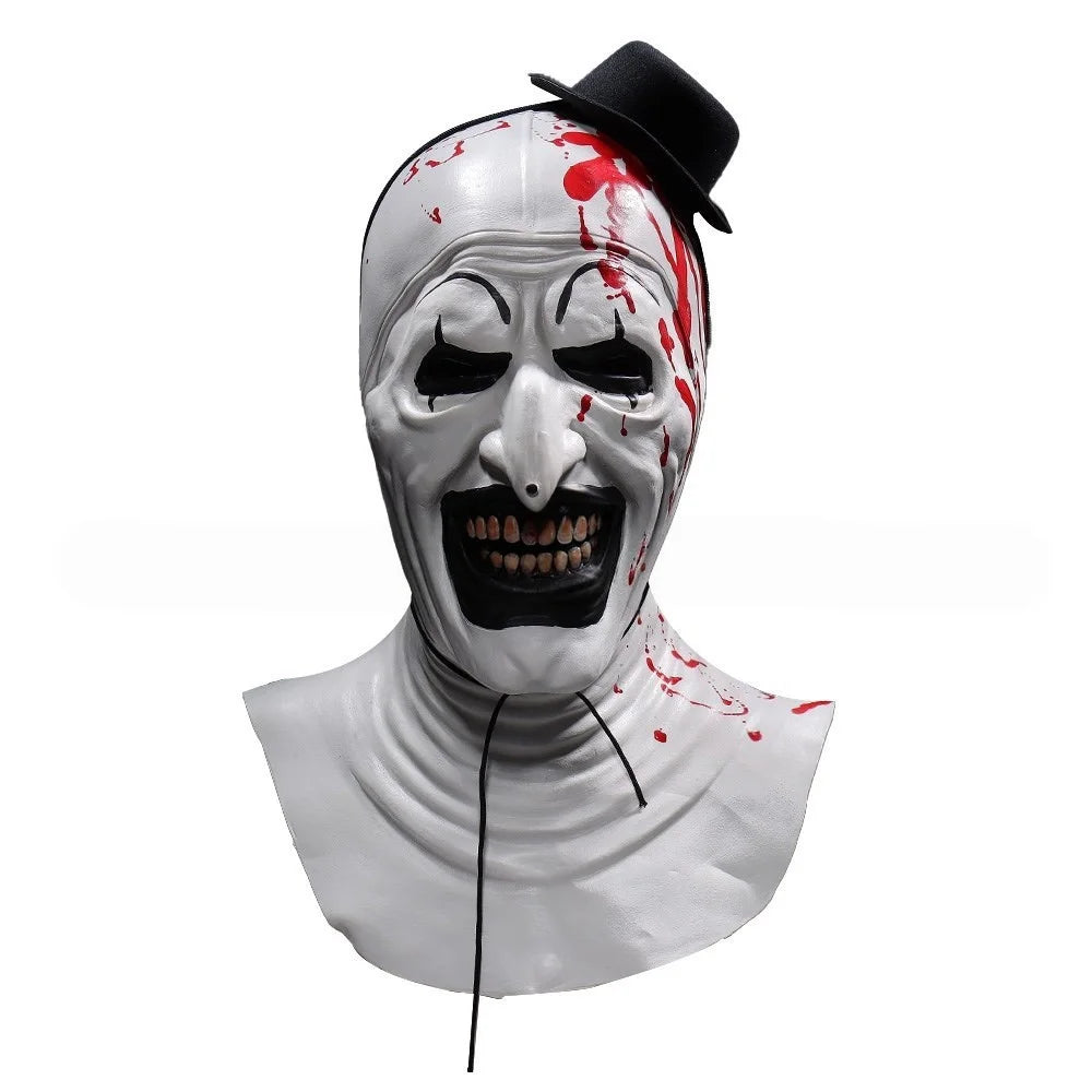 Woman Terrifier Jester Dress Costume w/ Mask