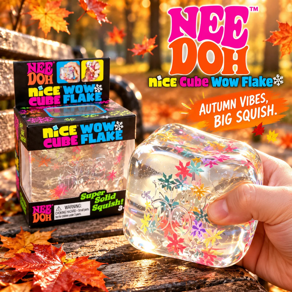 NEEDOH Nice Cube Wow Flake Snowflake Squishy Fidget Toy