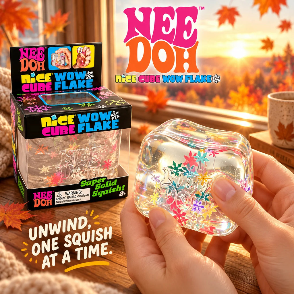 NEEDOH Nice Cube Wow Flake Snowflake Squishy Fidget Toy