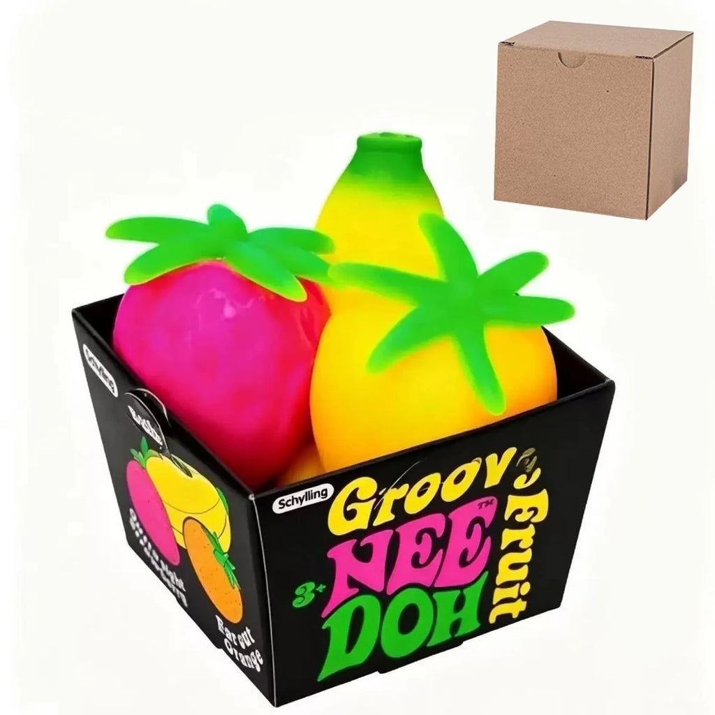 Nee Doh Fruit Squishy adult Toy