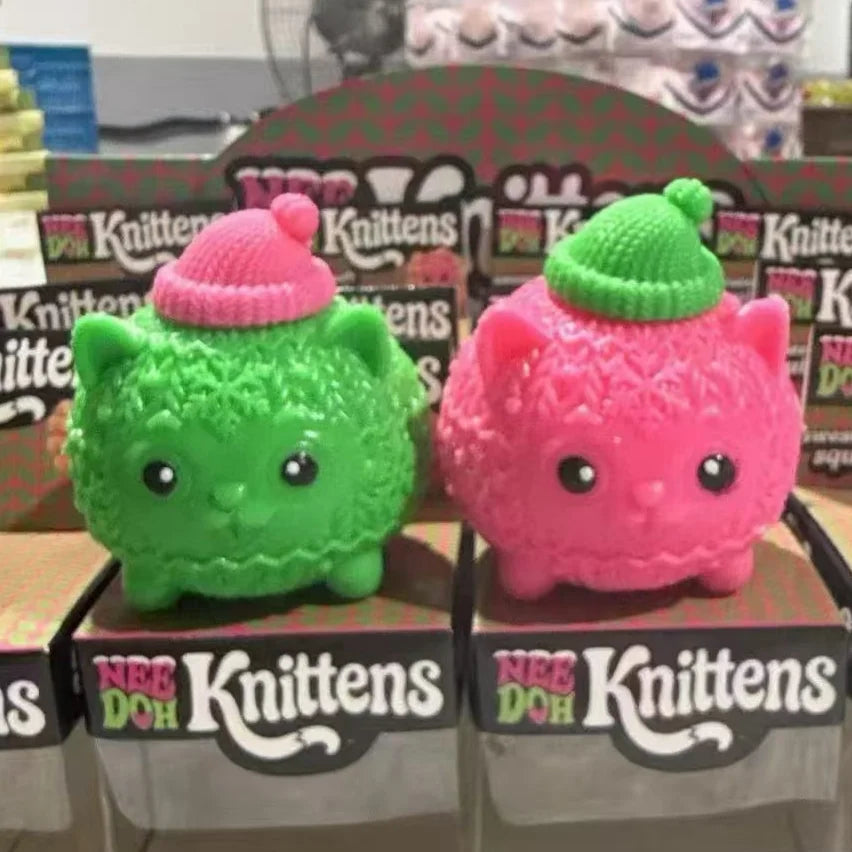 NeeDoh Knittens Slow Rising Squishy Stress Relief Squishy