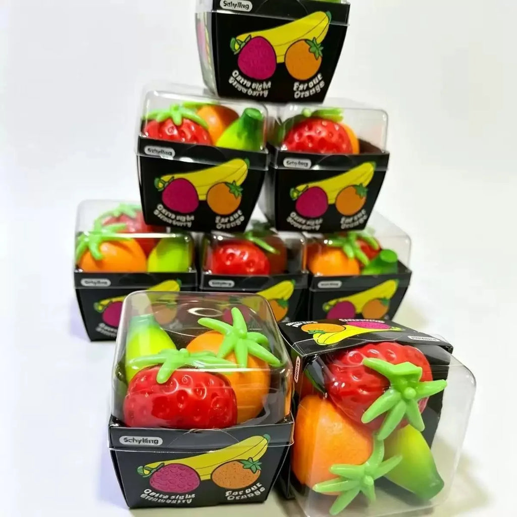 Nee Doh Fruit Squishy adult Toy