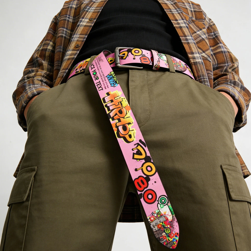 Nostalgic 90s Art Belt