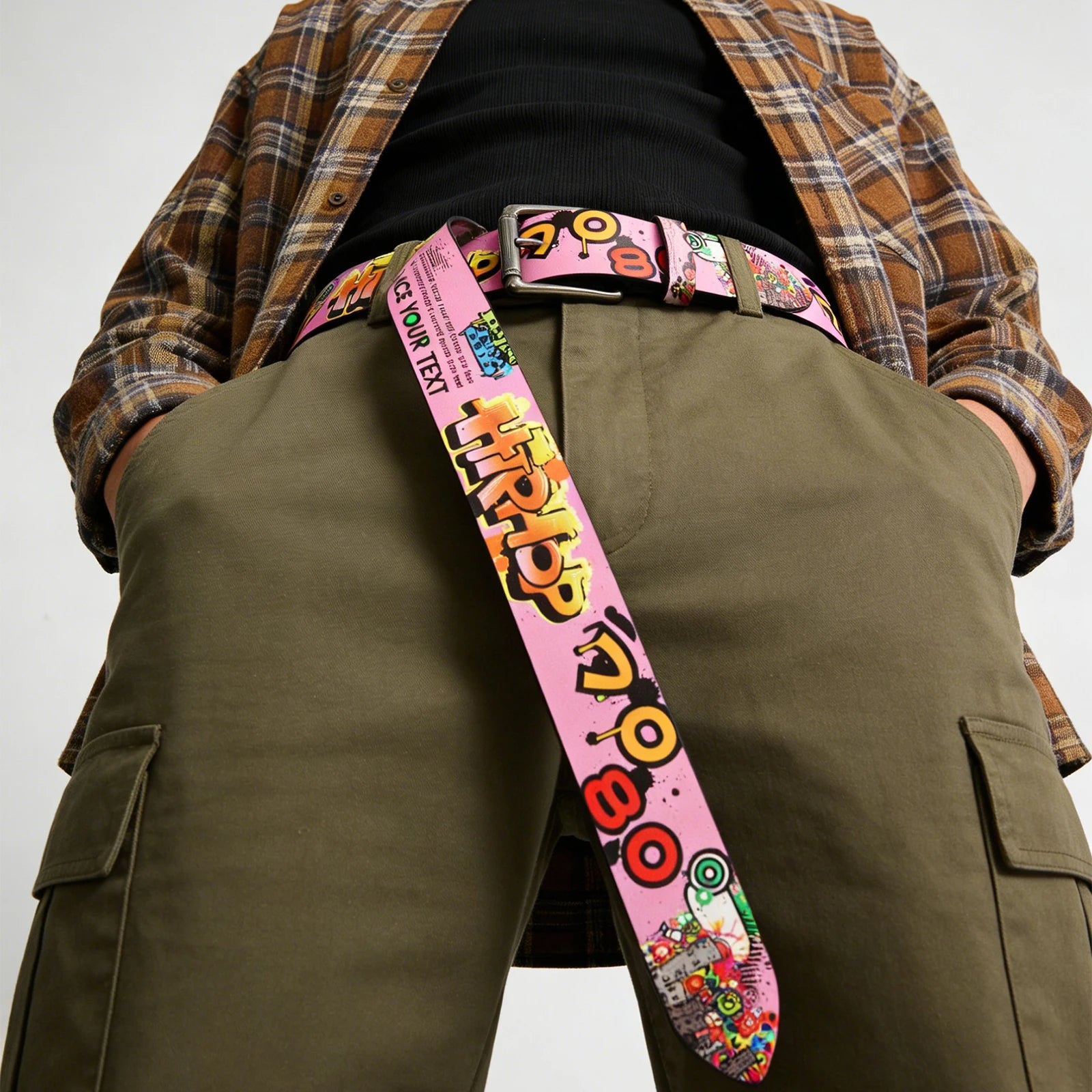 Nostalgic 90s Art Belt