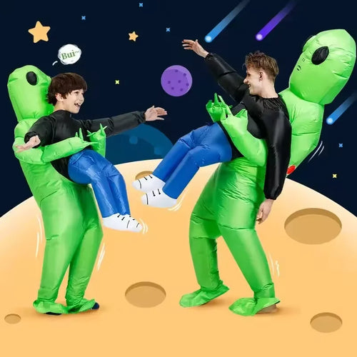 ET-Aliens Inflatable Costume  Cosplay for Adults and Kids