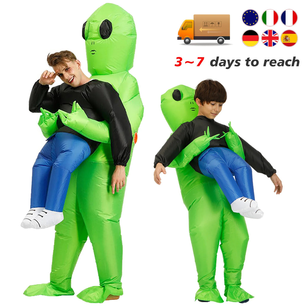 ET-Aliens Inflatable Costume  Cosplay for Adults and Kids