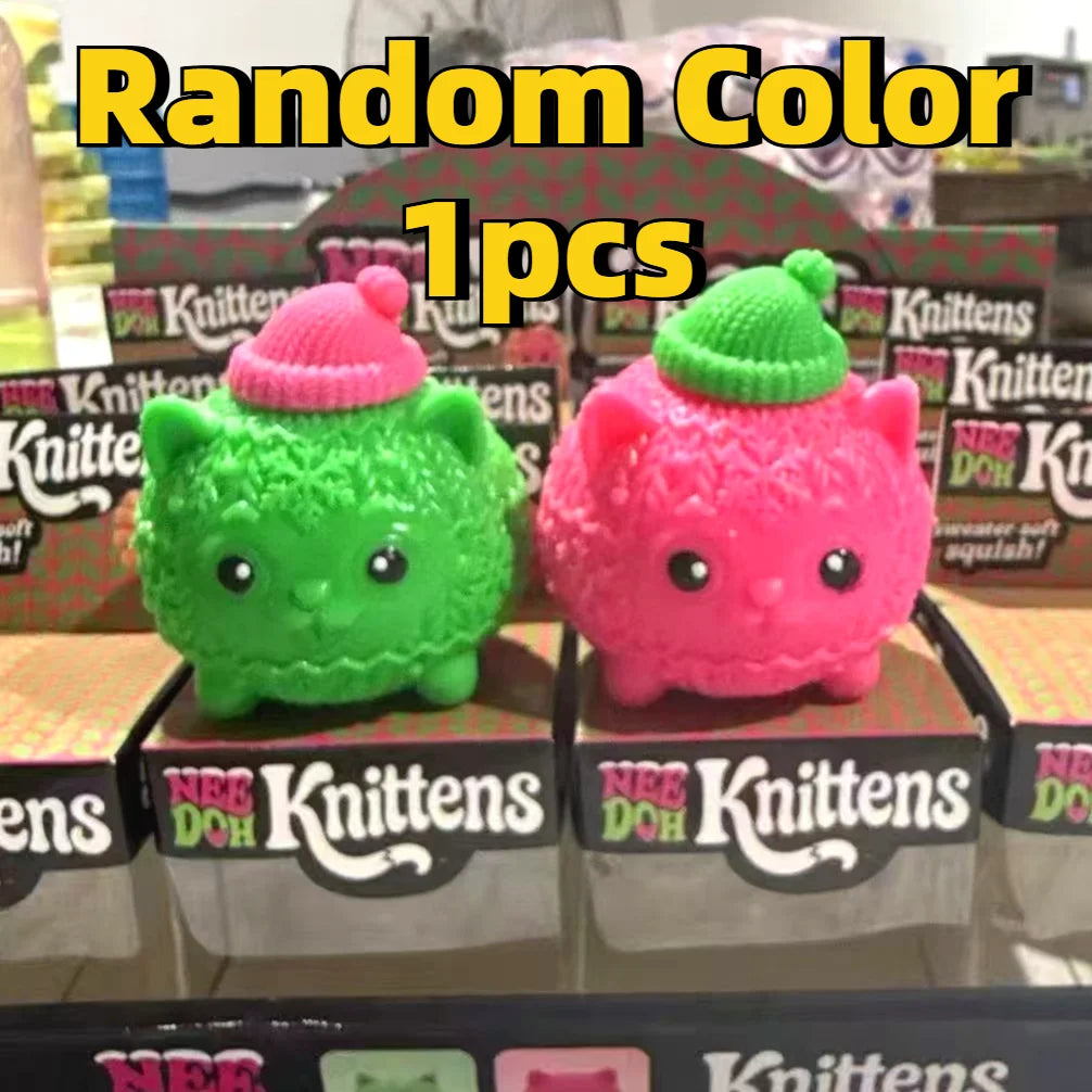 NeeDoh Knittens Slow Rising Squishy Stress Relief Squishy