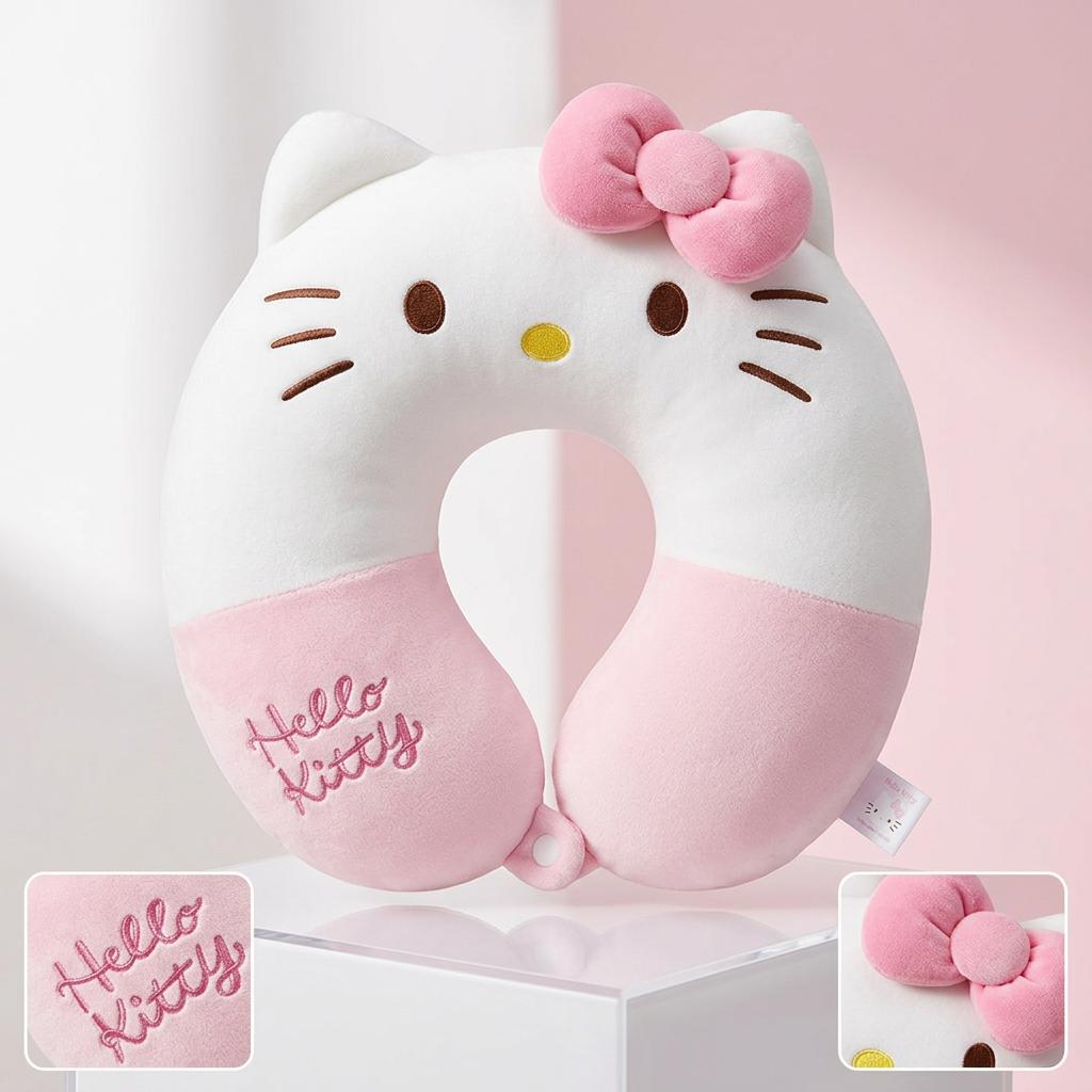 HELLO KITTY NECK TRAVEL PILLOW
