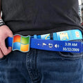 Retro Windows 7 Operating System Belt | Nostalgic Tech Graphic OS Accessory