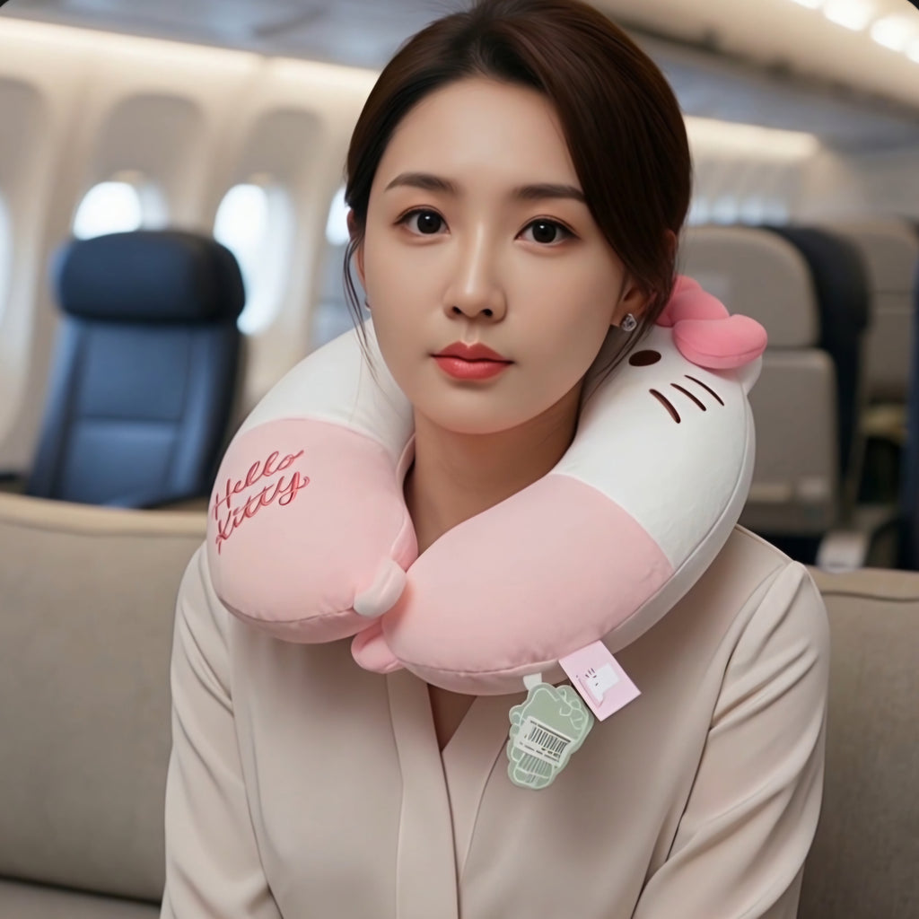 HELLO KITTY NECK TRAVEL PILLOW