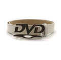 White belt with 'DVD' logo on a white background